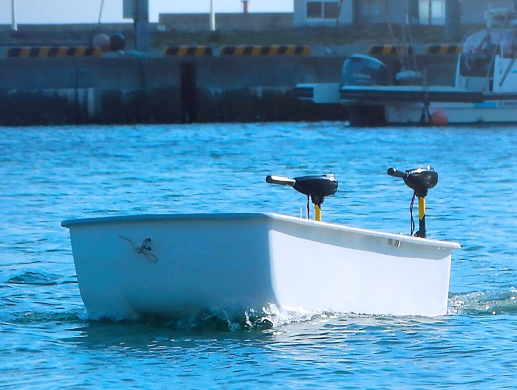 Our Robotic Boat (USV) model, The photo is for illustrative purposes only.